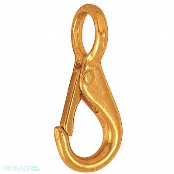 LUCKY LINE PRODUCTS Eyelet Spring Snap L 3 3/4 In, 4GGV9