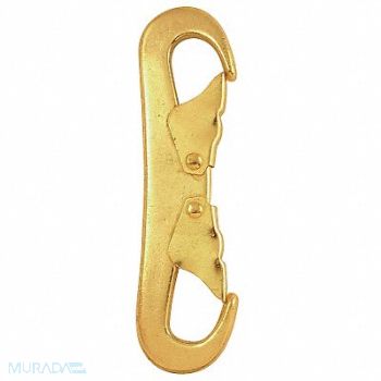 LUCKY LINE PRODUCTS Eyelet Spring Snap L 5 1/2 In, 4GGW1