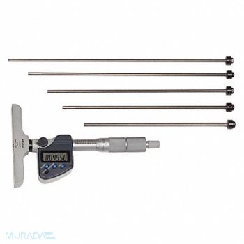 MITUTOYO Electronic Depth Micrometer 0 to 6 In, 4GPY7