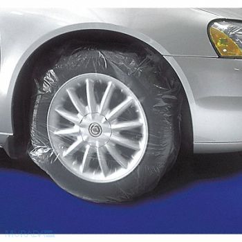 SLIP-N-GRIP Tire Masker Paintable Plstic PK50, 4GYX6