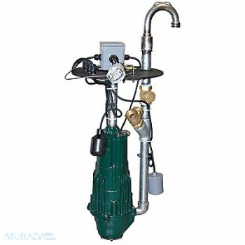 ZOELLER 1 HP Grinder Pump System 230VAC, 4HEX3