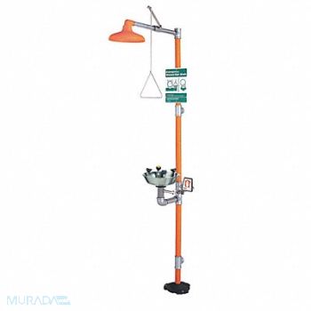 GUARDIAN EQUIPMENT Drench Shower With Face/Eyewash 17 in W, 4HRK1