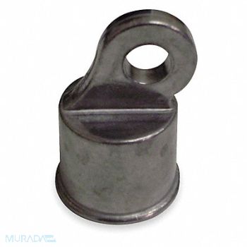 GRAINGER APPROVED Rail End Cup Aluminum 1-5/8 Dia., 4LVJ5