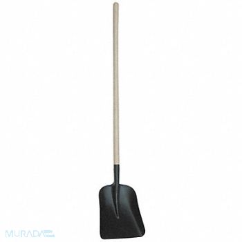 WESTWARD Square Point Shovel 48 In.Handle 16 ga., 4LVT1