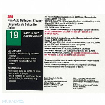 TOLCO Secondary Bottle Label Gloss Paper PK12, 4MJ01