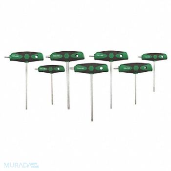 WIHA Torx Key Set T Shape 4 in to 6 in, 4NB70