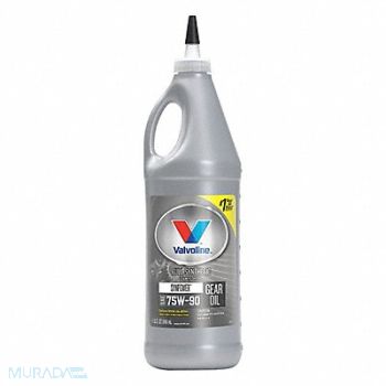 VALVOLINE Gear Oil Full Synthetic 32 Oz 75W-90, 4NPL1