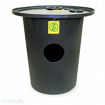 ZOELLER Sump Basin Cap. 18.0 gal Polyethylene, 4NW29