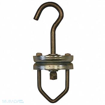 RICHARDS-WILCOX Swivel Hook 75Lb Cap, 4PLR3