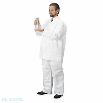 DUPONT Disposable Pants 3XL Whit Tyvek(R) PK50, 25RR03