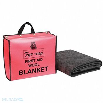 STEINER Fire Blanket 5.2 ft W 7 ft L Gray, 4T178