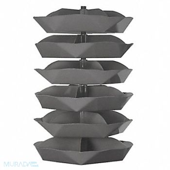 DURHAM MFG Rvlvng Strg Bn 19 1/2x9 3/4x26 1/2in Scp, 4TJ65