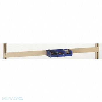 PRO-LINE Bin Rail 72 W x 1/1/2002 D x 4 H Beige, 4UJ46