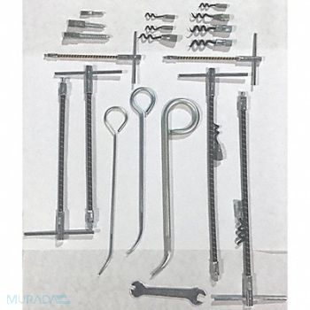 PALMETTO PACKING Packing Extractor Set B, 4VLX3