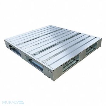 GRAINGER APPROVED Pallet 10 000 lb 48 in L Galvanized, 4VYH3