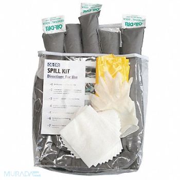 OIL-DRI Transportation Spill Kit 25 Piece, 4WXR7