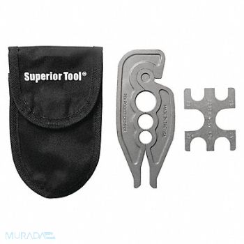 SUPERIOR TOOL Pex Crimp Tool Manual 3/8 1/2 and 3/4In, 4XLF3