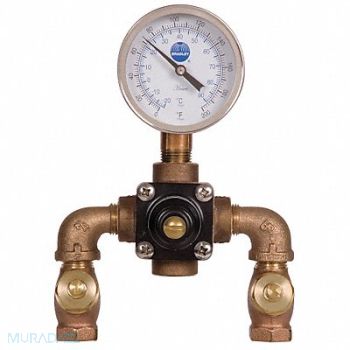 BRADLEY Mixing Valve Bronze 7 gpm, 4YF93