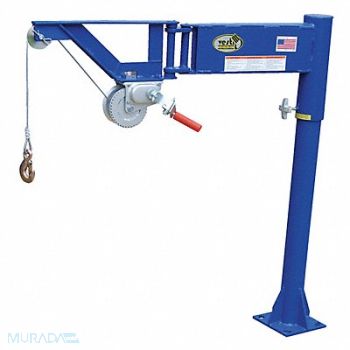 VESTIL Davit Crane Van 400 Lb Manual, 4ZB24