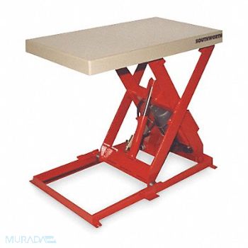 SOUTHWORTH Scissor Lift Table 1500 lb 115V 1 Phase, 4ZC07