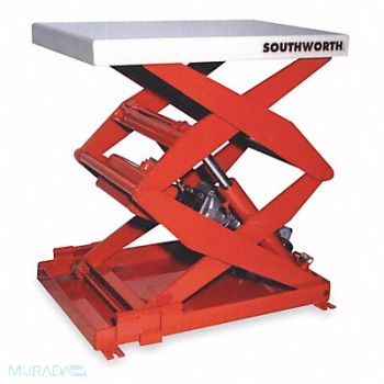 SOUTHWORTH Scissor Lift Table 1000 lb 115V 1 Phase, 4ZC10