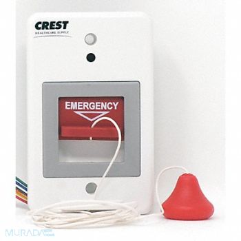 CREST HEALTHCARE SUPPLY Deluxe Pull Cord Station with Clean Cord, 502T17