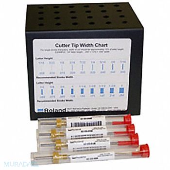 ROLAND Cutters/Holder Tool Kit 0.125 1/8, 506F77