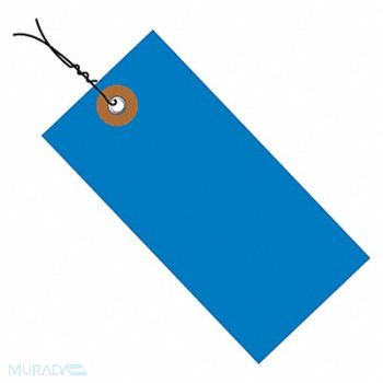 TYVEK Wird Shpng Tag 4-3/4 x2-3/8 Ble PK100, 50AG29