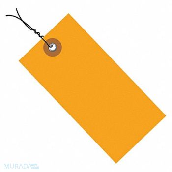 TYVEK Wird Shpng Tag 4-3/4 x2-3/8 Orng PK100, 50AG51