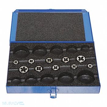 CLE-LINE Tap/Die Set 10pc UNC UNF, 50AT18