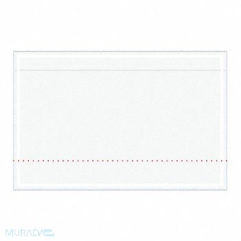 TAPE LOGIC Clear Doc. Envelopes 10-3/4x6-3/4 PK500, 50LF84