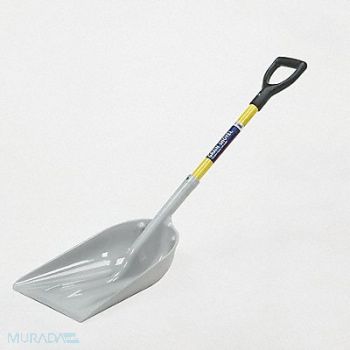 SKILCRAFT Scoop Shovel Yellow Blade Poly 19 L, 806PJ2
