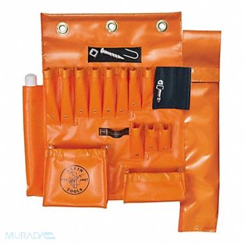 KLEIN TOOLS Aerial Apron with Hot Stick Pocket, 807JT9