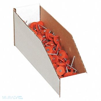 PARTNERS BRAND Bins Open Top 3x12x4x1/2 PK50, 51CJ95