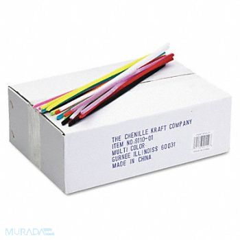 CHENILLE KRAFT Jumbo Pipe Cleaners Polyester PK1000, 51UW83