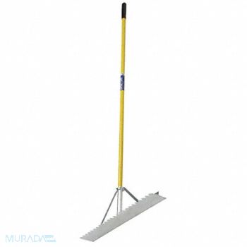 ABILITY ONE Asphalt Lute Aluminum Tines 74 Handle L, 52CD15