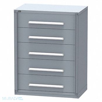 STANLEY VIDMAR Weapon Storage Cabinet 5 Drawers 45 W, 52EP24