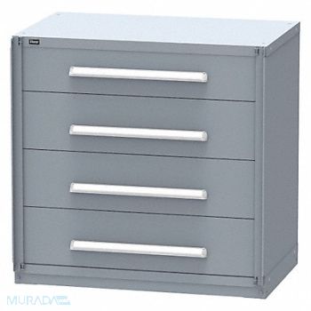 STANLEY VIDMAR Weapon Storage Cabinet 4 Drawers 44 H, 52EP26