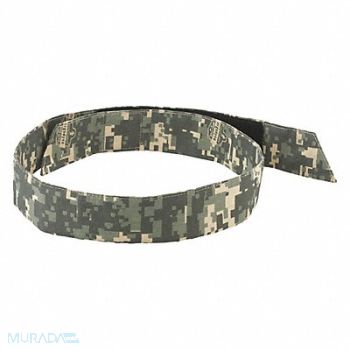 CHILL-ITS BY ERGODYNE Evaporative Cooling Bandana Camo, 52HZ99