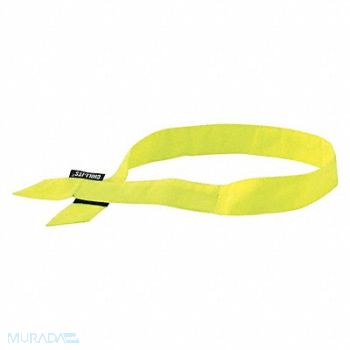 CHILL-ITS BY ERGODYNE Evaporative Cooling Bandana Lime, 52JA04