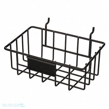 MARLIN STEEL WIRE PRODUCTS Storage Basket Rectangular Steel, 52JA76