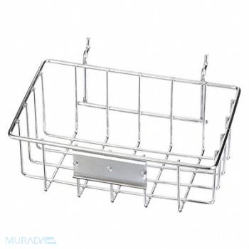 MARLIN STEEL WIRE PRODUCTS Storage Basket Rectangular Steel, 52JA81