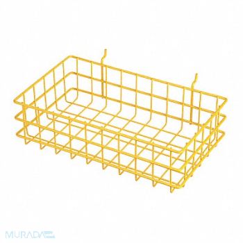 MARLIN STEEL WIRE PRODUCTS Storage Basket Rectangular Steel, 52JA84