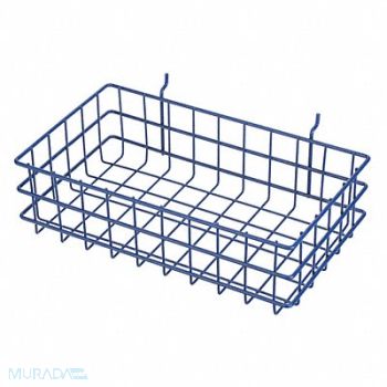 MARLIN STEEL WIRE PRODUCTS Storage Basket Rectangular Steel, 52JA85