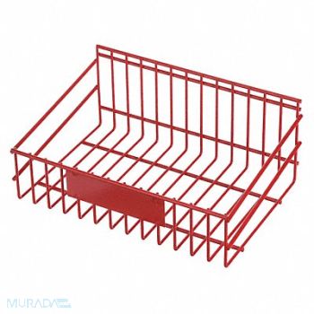 MARLIN STEEL WIRE PRODUCTS Storage Basket Rectangular Steel, 52JA98