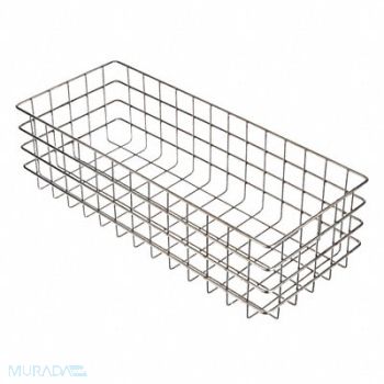 MARLIN STEEL WIRE PRODUCTS Storage Basket Rectangular Steel, 52JC03