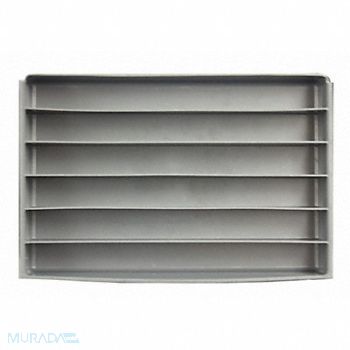 DURHAM MFG DrwInsrt Gry 6Cmptmnt PlyPrp Fits12 BoxD, 52JD25