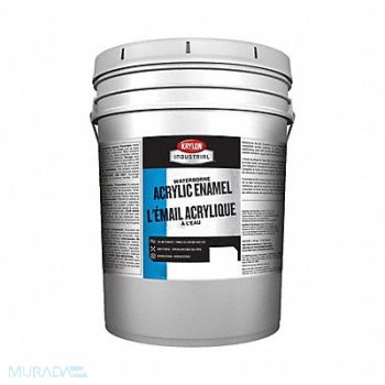 KRYLON INDUSTRIAL Paint White K-Z6700 5 gal Pail, 52JN33