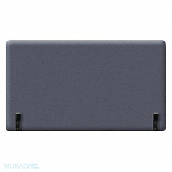 DUOBED Back Support 24 W x 20 H Blue Upholstery, 52ND02