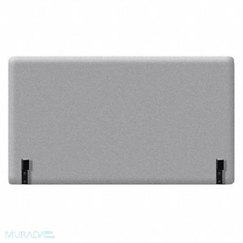 DUOBED Back Support 24 W x 20 H Gry Upholstery, 52ND05